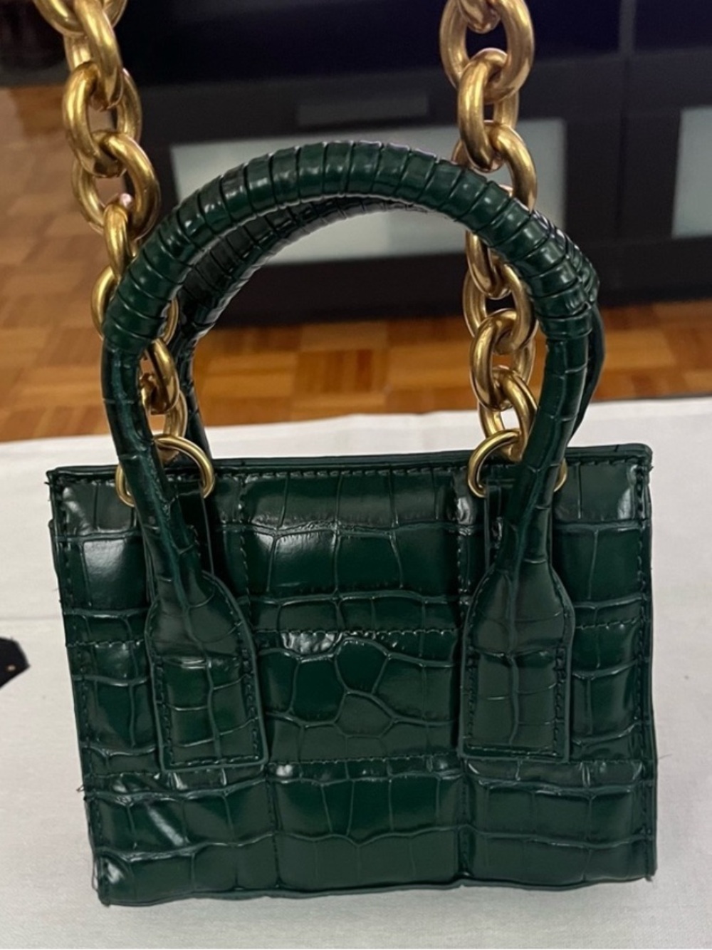 ANIMAL PRINT MINI CROSSBODY BAG
